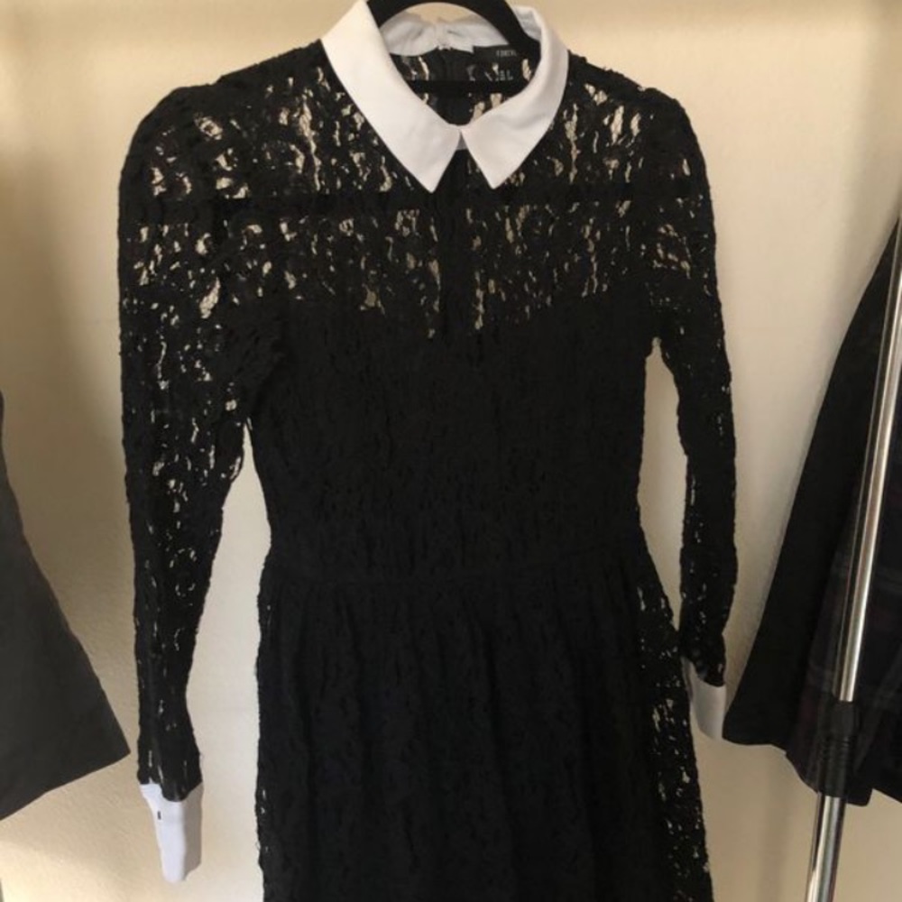 Black baby doll dress